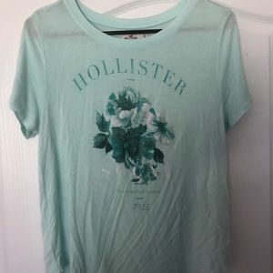 Light Blue Hollister Tee